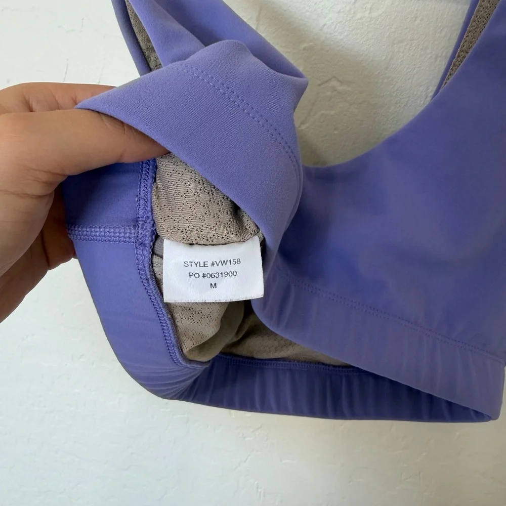Vuori Lavender Purple Scoop Sports Bra - Picture 3 of 3